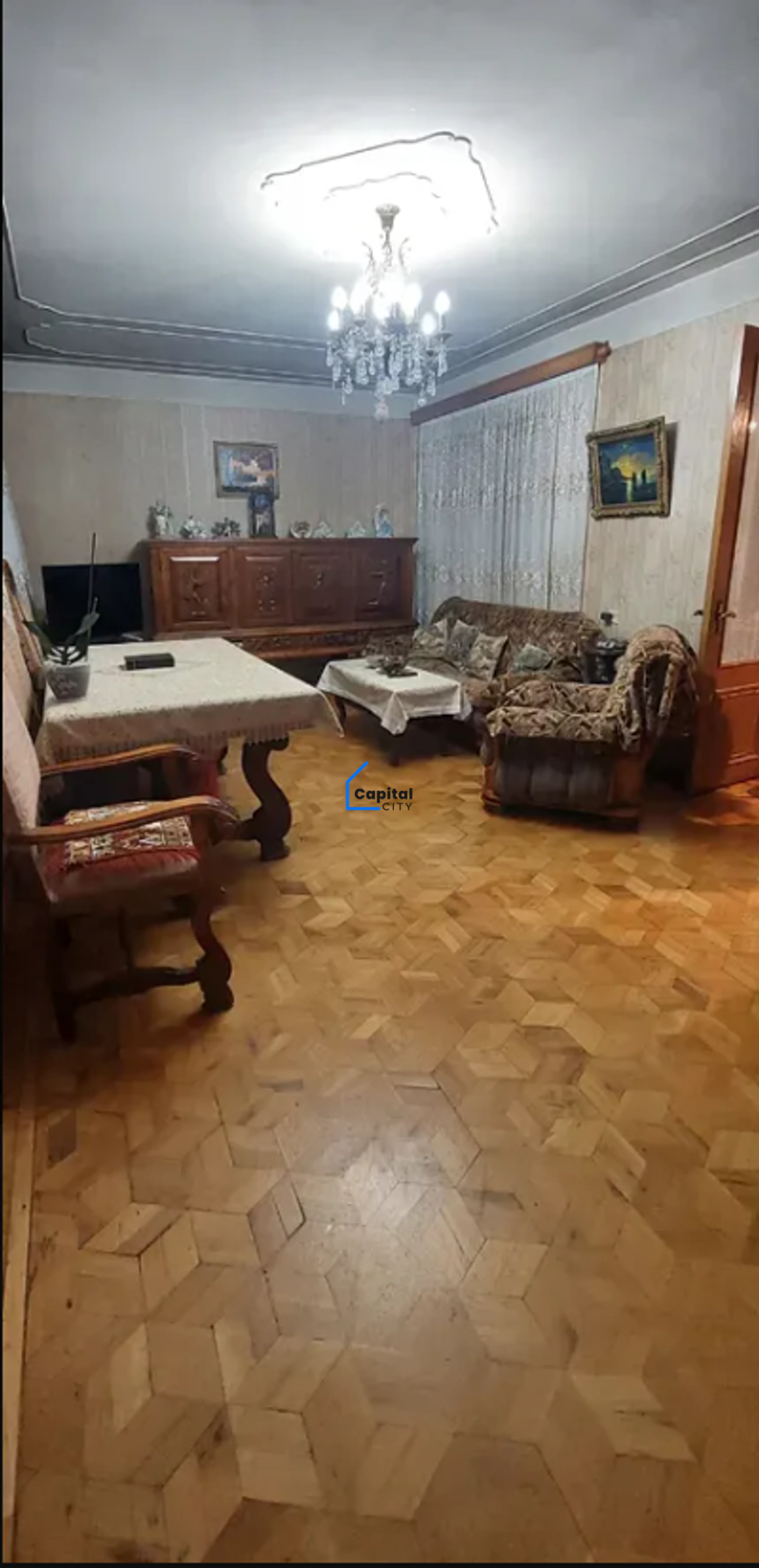 Տարածուն 4 սենյականոց բնակարան վաճառքի Վրացական փողոցում, Արաբկիրում, Երևան, 100 մ², քարե, լավ
