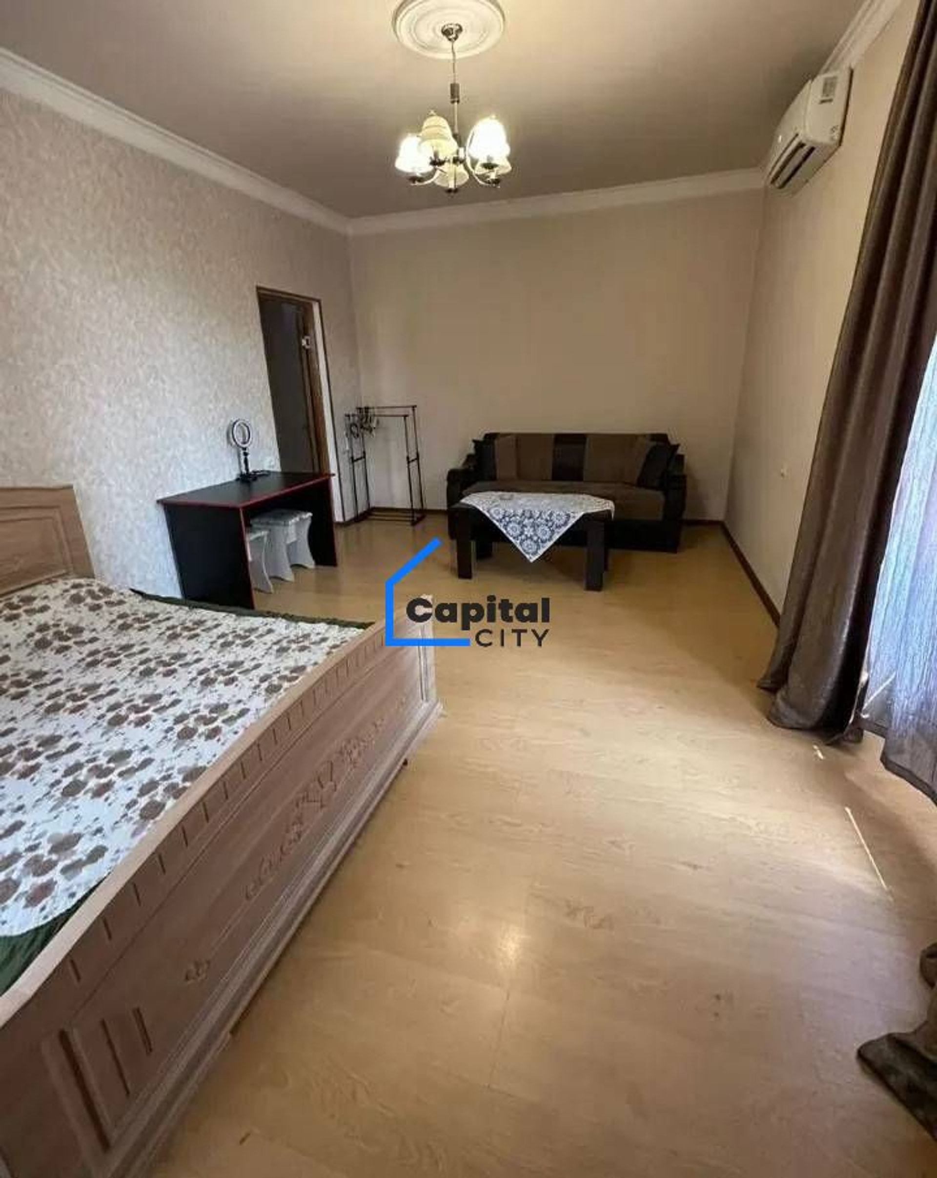 1 սենյականոց բնակարան Կասյան փողոցում, 41 ք.մ., բարձր առաստաղներ, 2/5 հարկ, եվրովերանորոգված