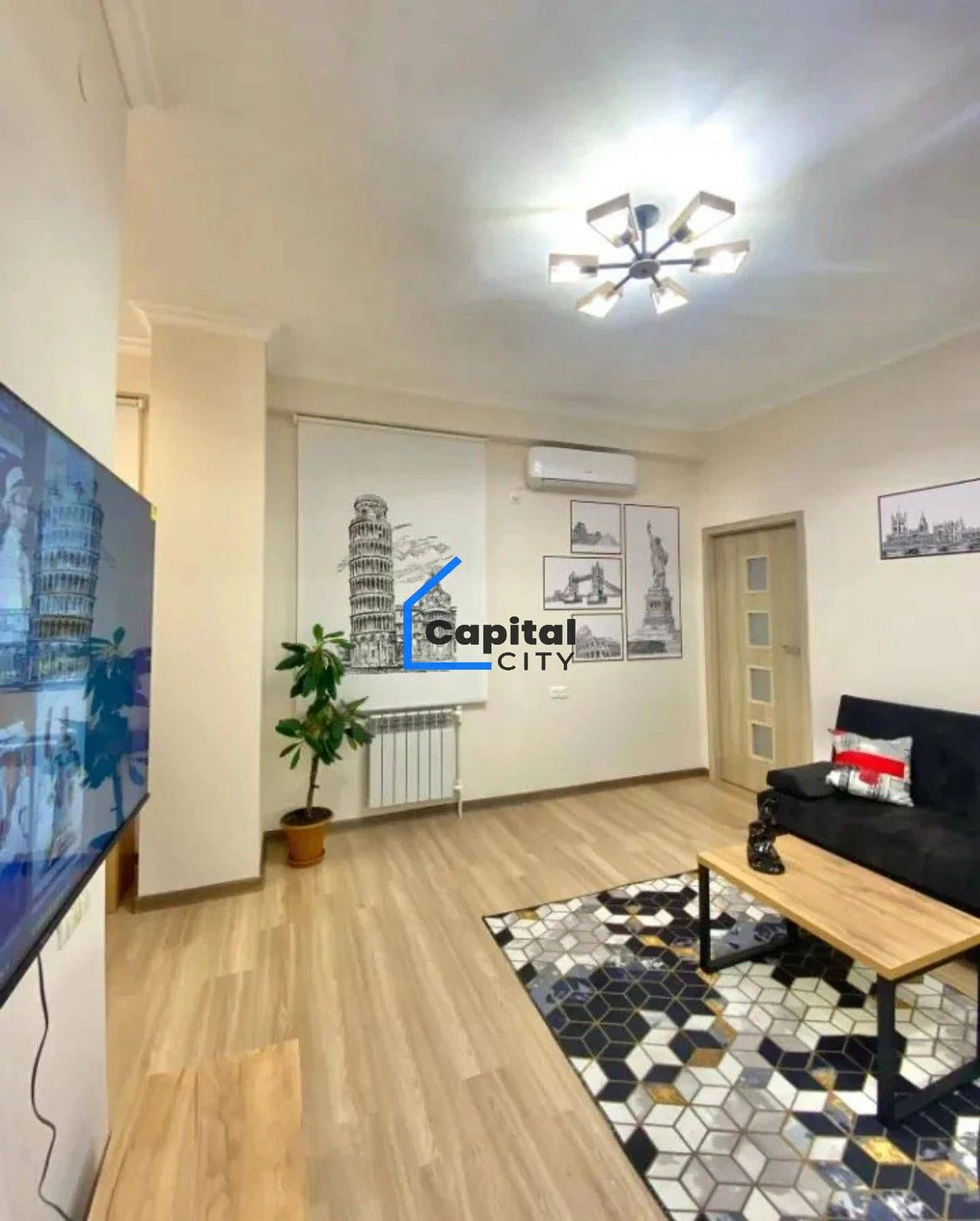 Նորակառույց 2 սենյականոց բնակարան վաճառքի Արգիշտի փողոցում, Կենտրոնում, Երևան
