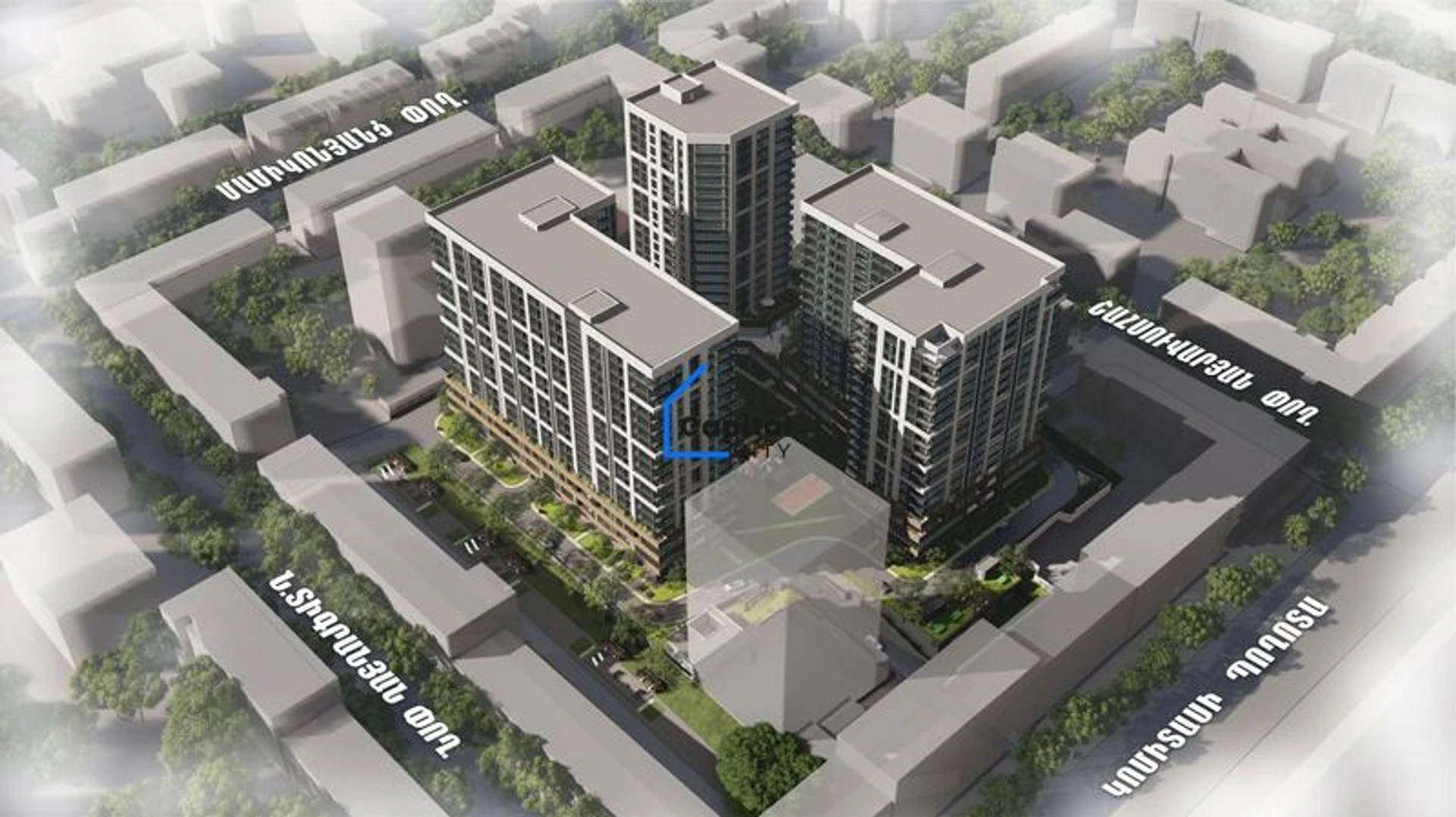 Նորակառույց 1 սենյականոց բնակարան վաճառքի Կոմիտաս փողոցում, Արաբկիրում, Երևան