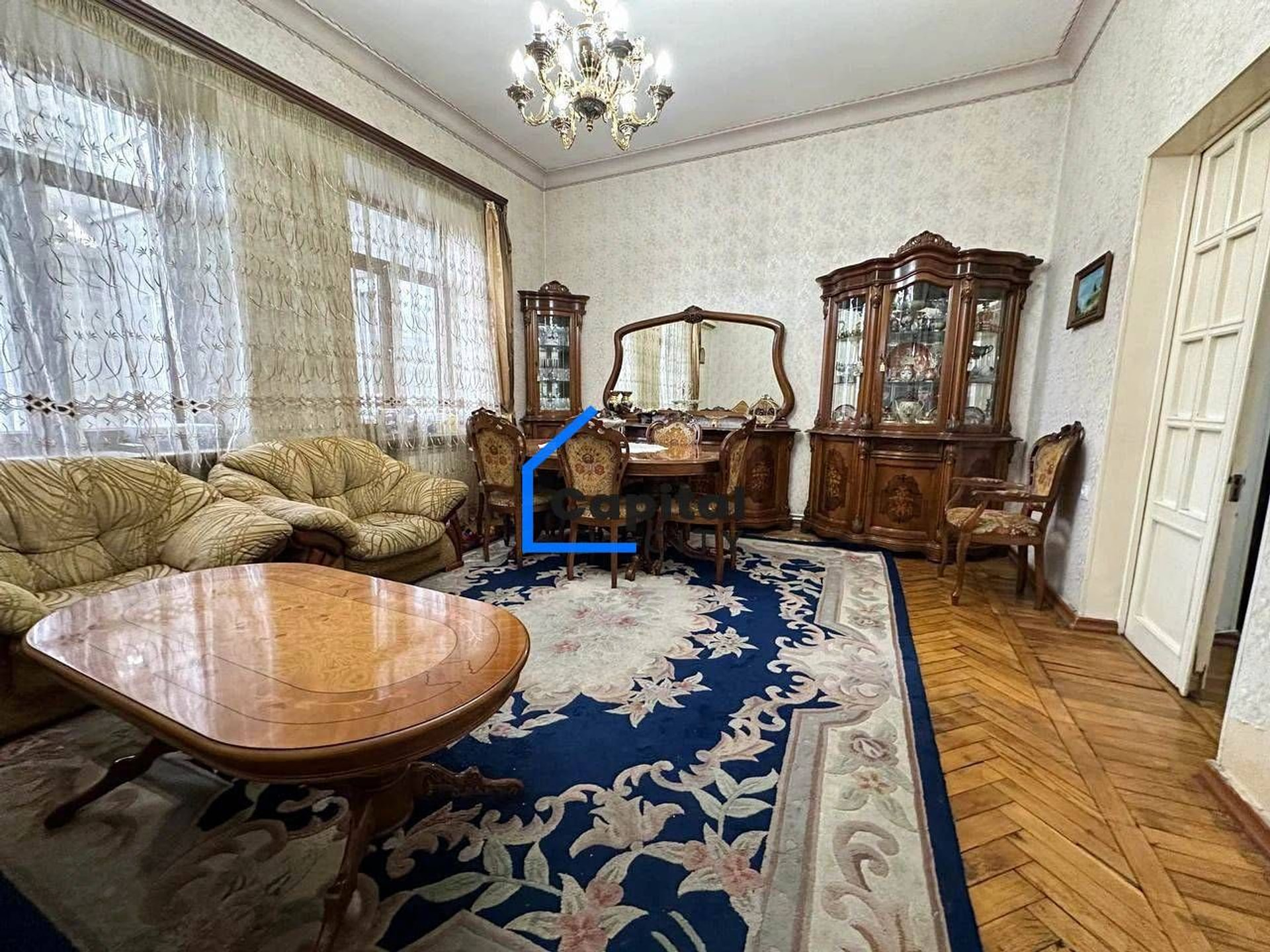 3 սենյականոց բնակարան վաճառքի Մոսկովյան փողոցում, Կենտրոնում, Երևան, 90 մ², քարե, վերանորոգված